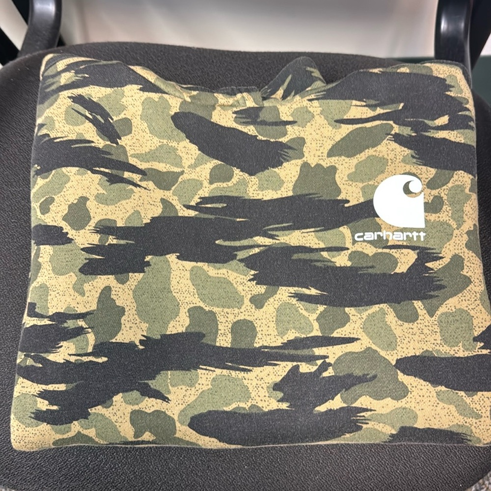 Youth Carhartt Camo Hoodie